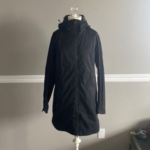 Black Lululemon rain coat size 4